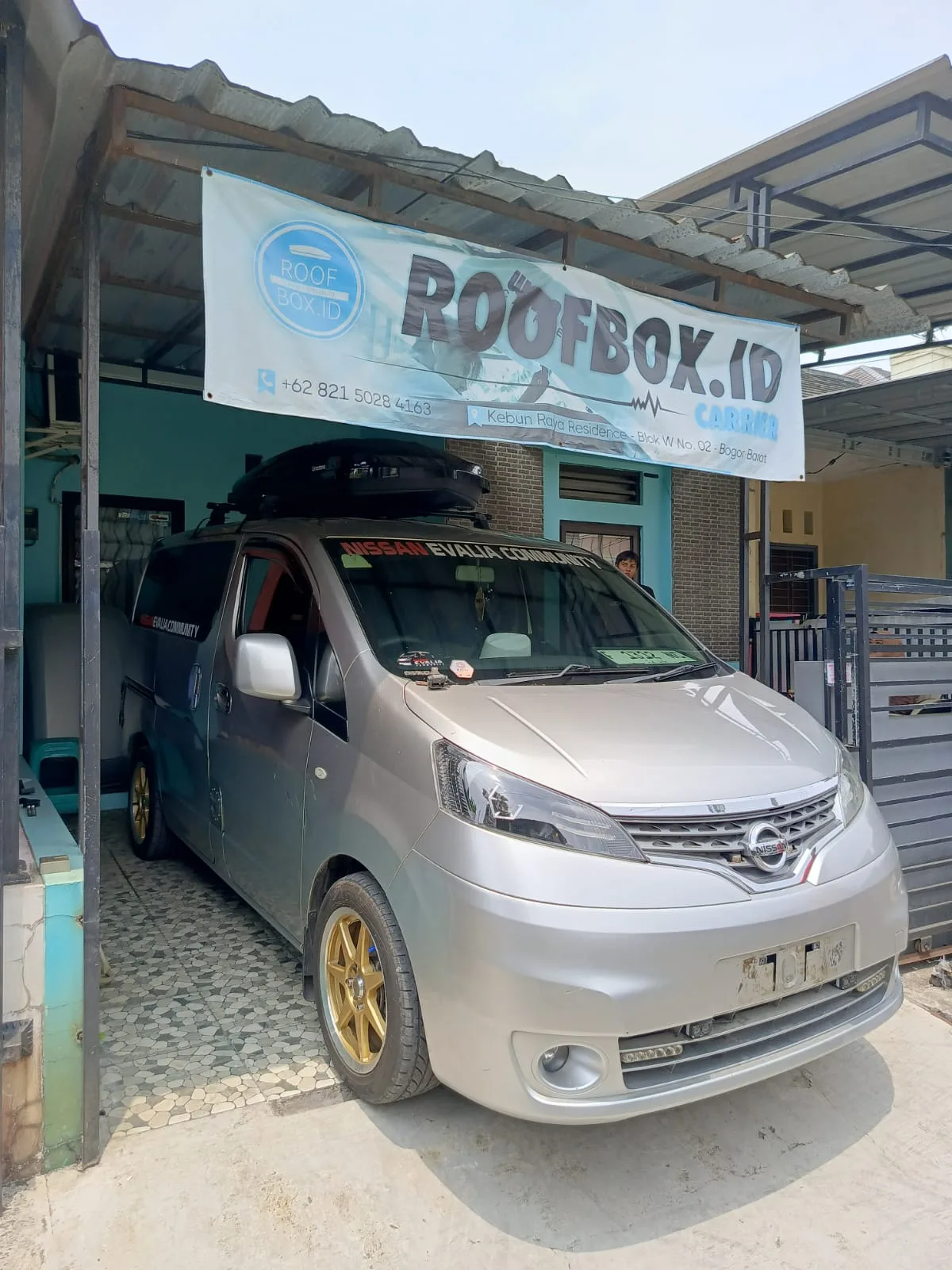 Roofbox.id Dukung 14th Anniversary Nissan Evalia Community